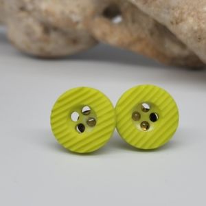 🔥10 for $30🔥 bundle Jewelry SALE Green Stainless Studs  / Earrings